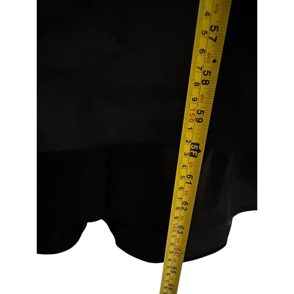 NWT Cinderella Divine Asymmetrical Neckline Bodycon Slit Black Dress Gown 2 - Picture 10 of 12
